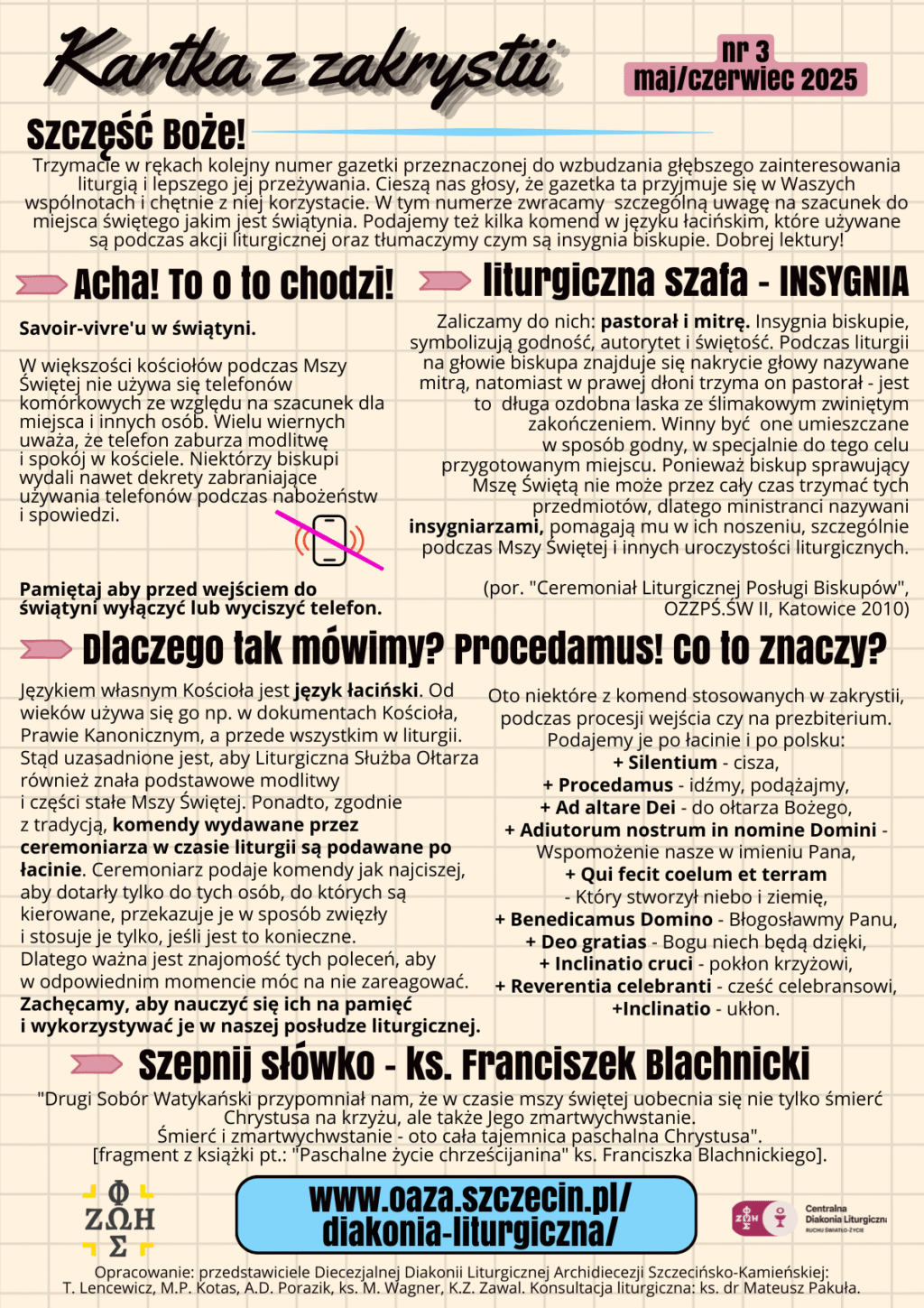 Kartka z zakrystii nr 3/2025