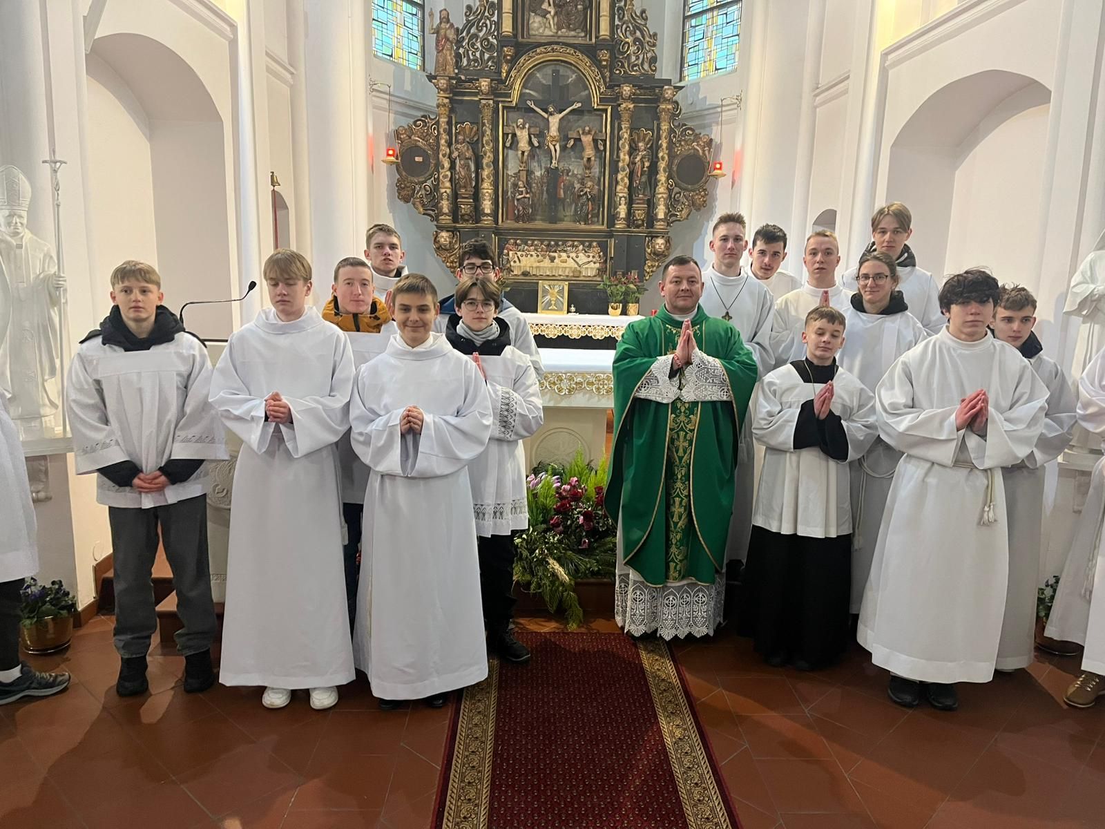 REKOLEKCJE SŁUŻBY LITURGICZNEJ W TRZĘSACZU 2025 R.