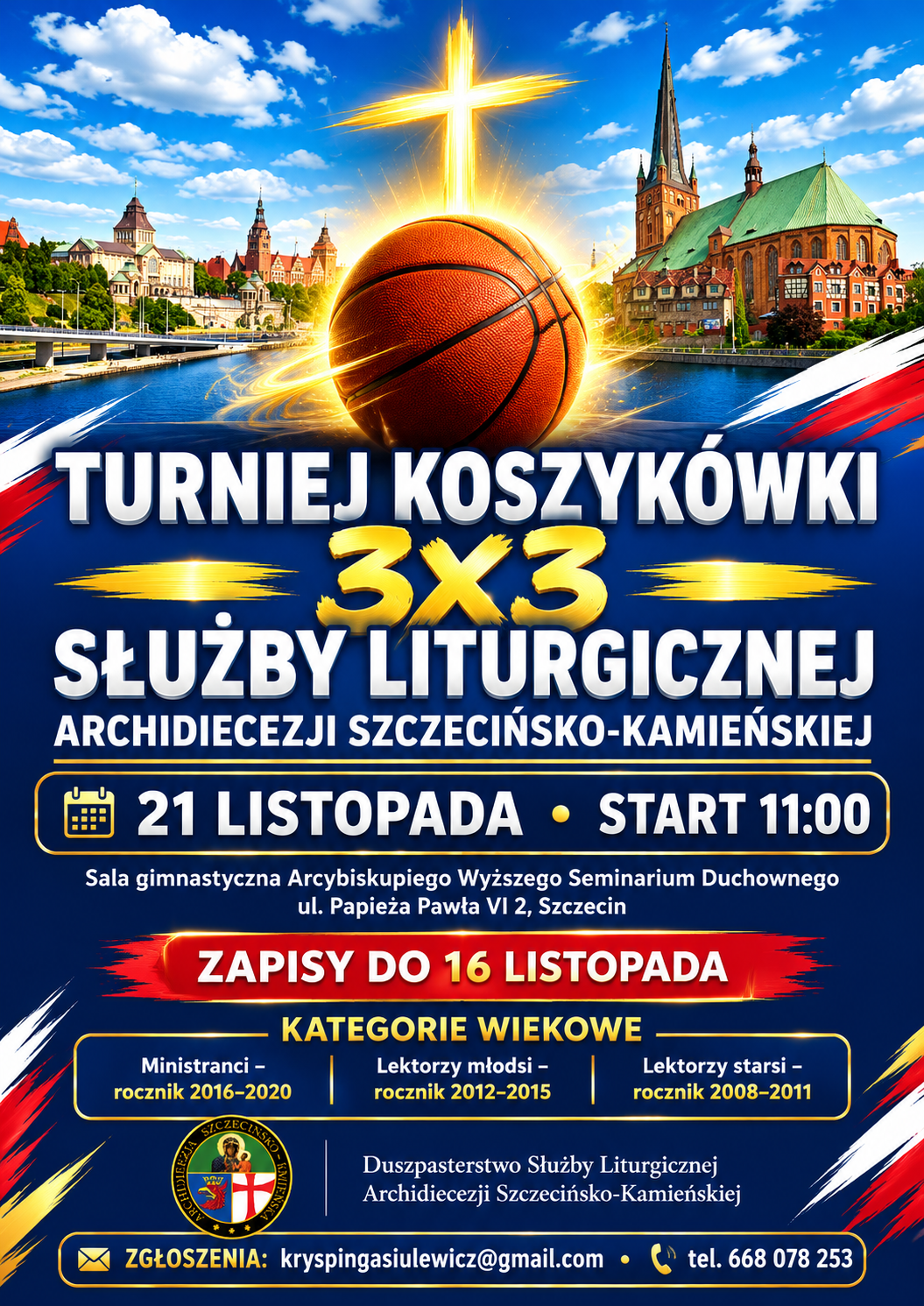 Turniej Koszykówki 3x3 Służby Liturgicznej